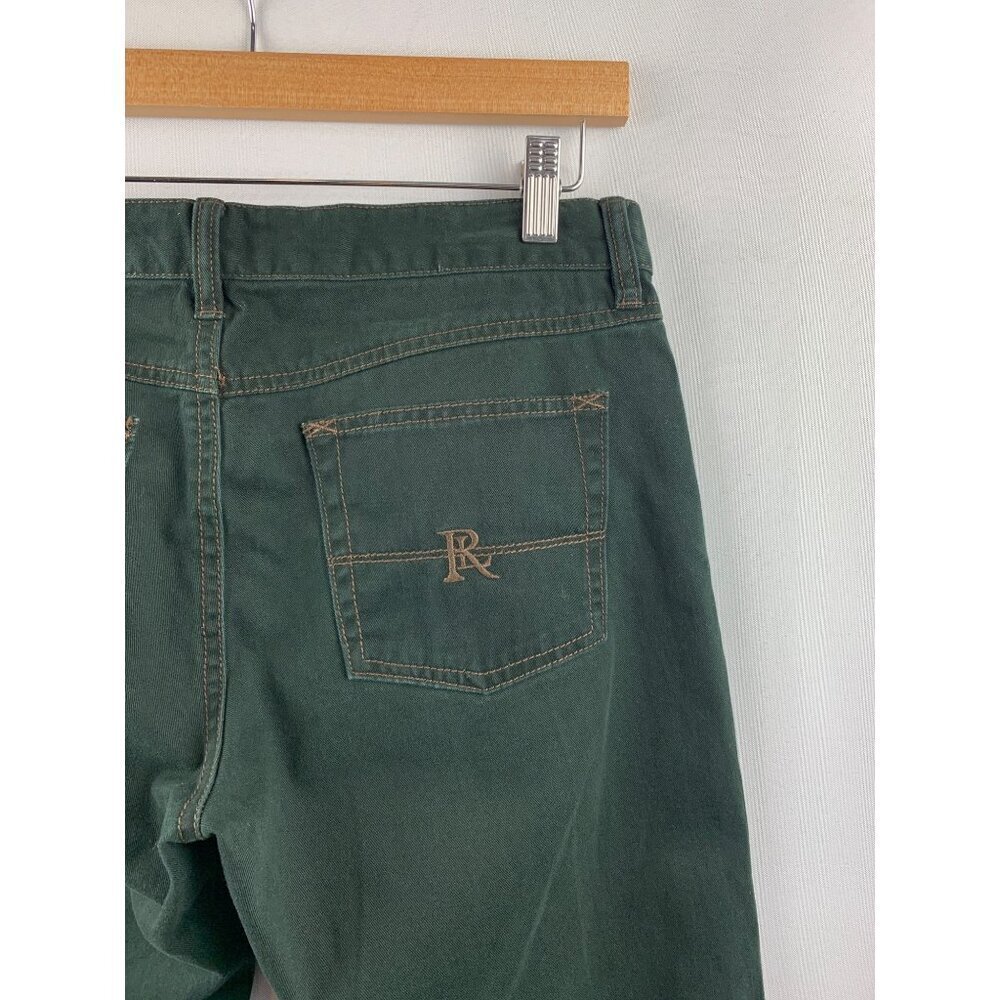 Women's Vintage Ralph Lauren Black Denim Jeans Size 8x30 - Picture 6 of 6